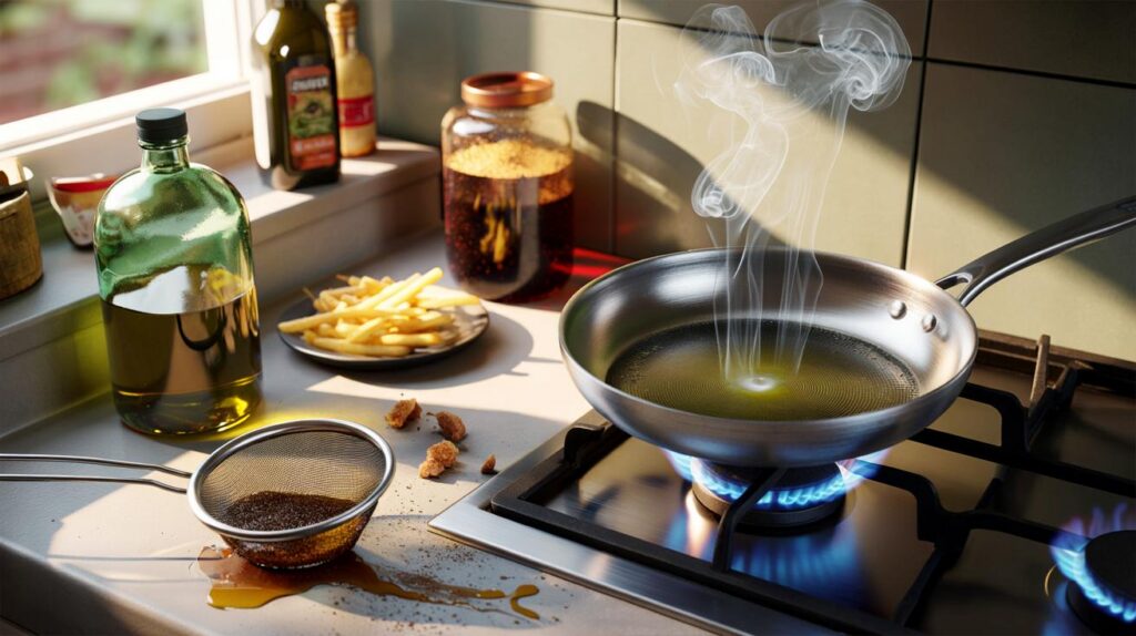 5 erreurs que vous faites avec vos huiles de cuisson