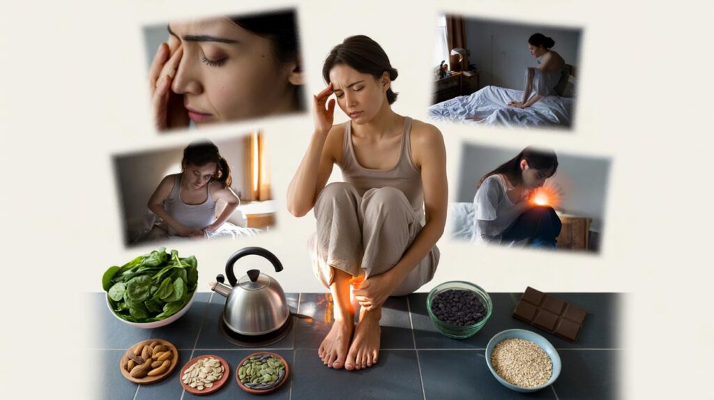 5 signaux que votre corps manque cruellement de magnésium