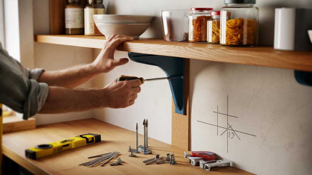 A DIY expert shares how to fix wobbly shelves and make your storage safer