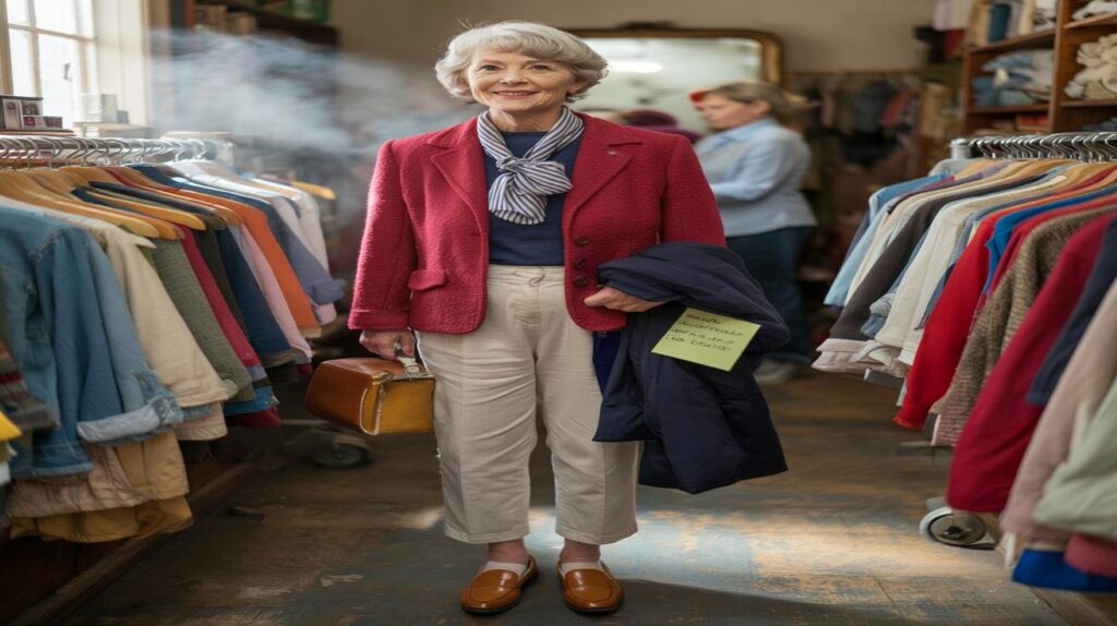 A retiree shares how buying second-hand refreshed her wardrobe without breaking the bank
