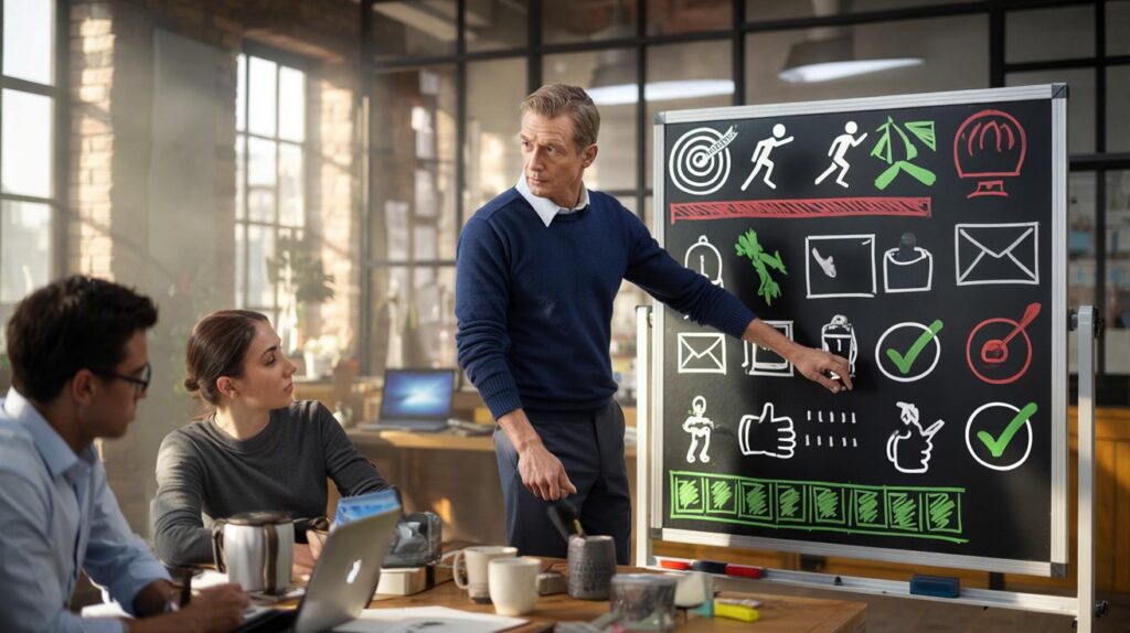 A team leader shares how visualisation helped him achieve goals and motivate his staff