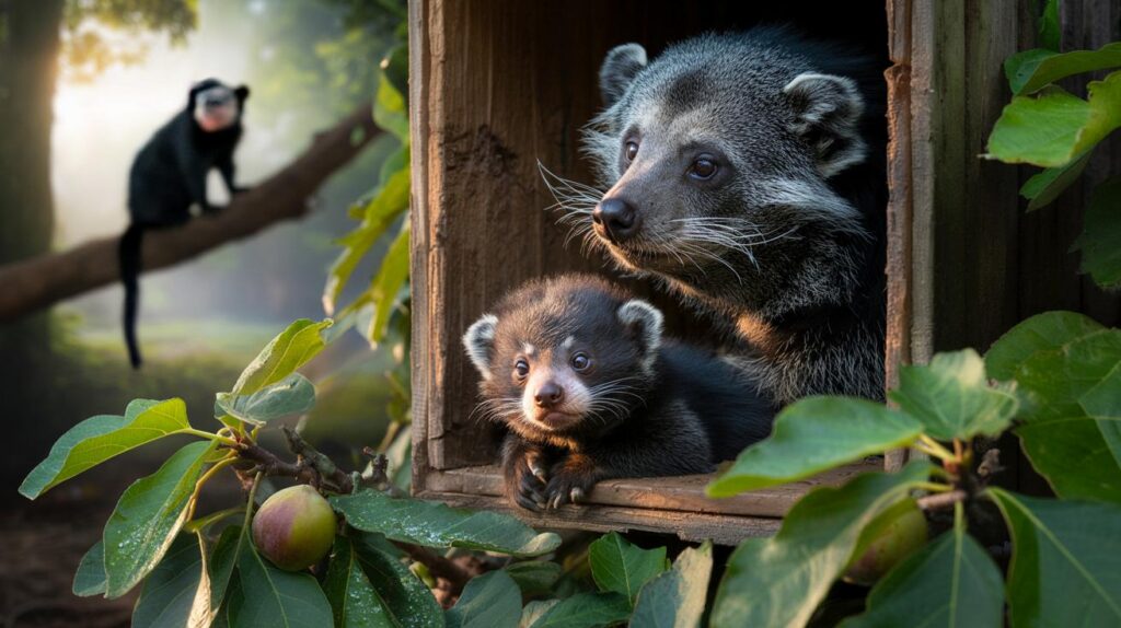 After 100 years, Drusillas welcomes a ‘bearcat’ cub: will you see Boots in 8 weeks at Sussex zoo