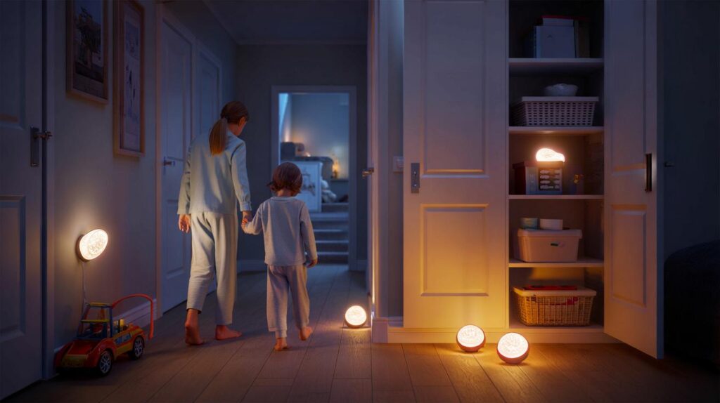 Aldi puck lights for £9.99: are you wasting 20 minutes a day on dark halls and cupboards, parents?