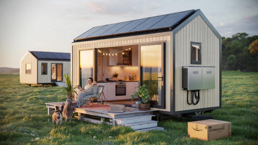 Amazon’s $11,000 solar tiny home tempts buyers: could you live in 387 sq ft and slash bills?