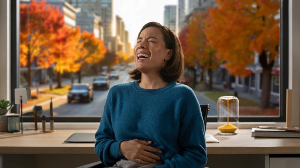 Anxiety spiking this autumn? 60 seconds, one odd reflex: will your body trick you into calm