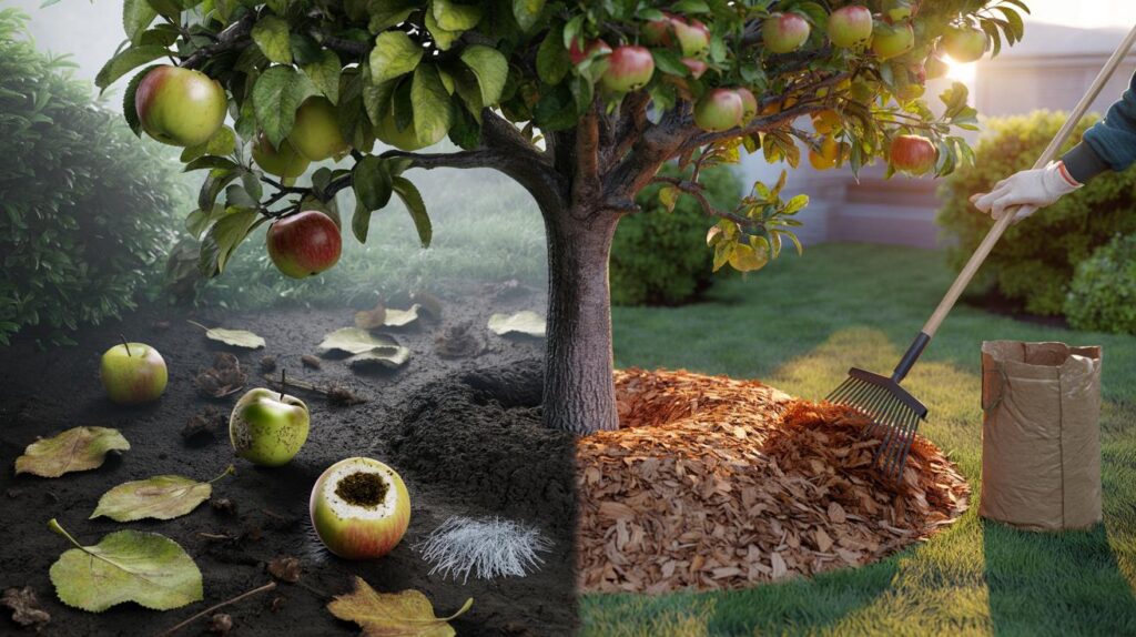 Are you leaving leaves under fruit trees? 5 hidden risks that could slash next year’s crop by 80%