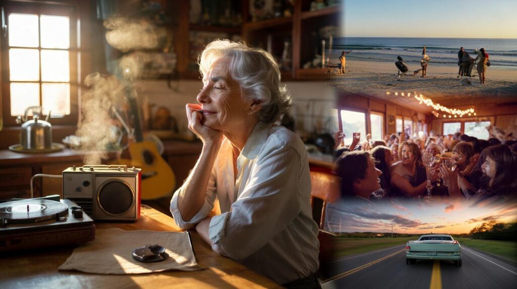 Are you one of 8 million boomers who still time-travel: 8 songs, 3 chords, 30 seconds to tears?