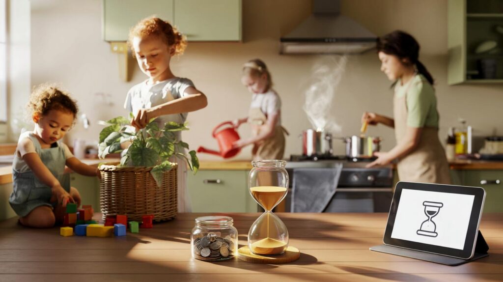 Are you paying for pocket money wrong? 23 chores your kids aged 2–16 should do before screen time