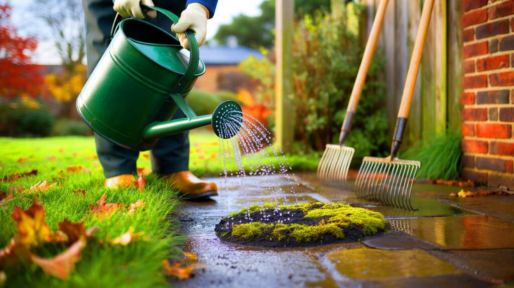 Are you tired of mossy lawns? feed £6 iron this month for 48-hour, richer green grass most neighbours miss