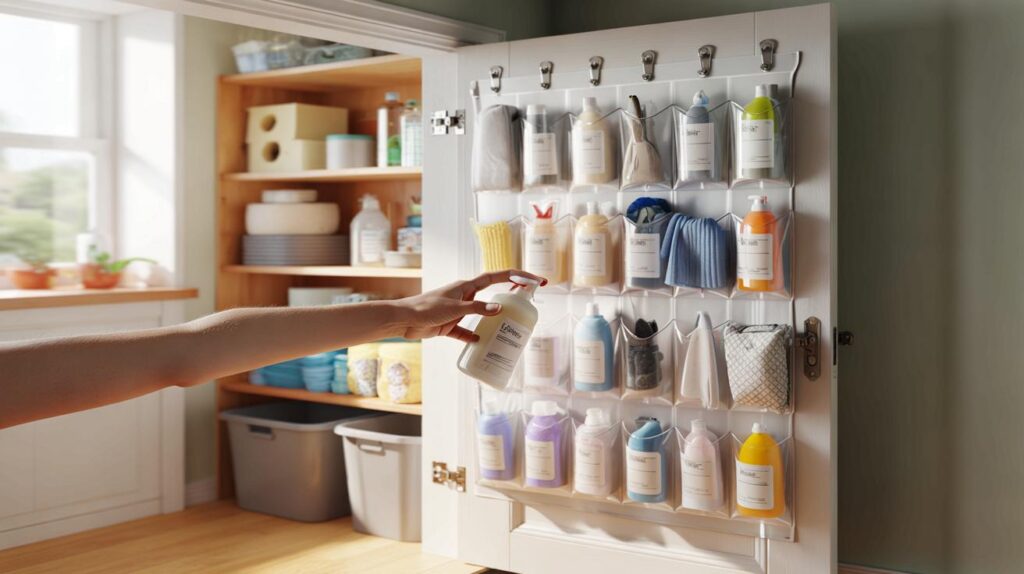 Are you wasting 40% of cupboard space? the £15 shoe organiser hack saving time, spills, sanity