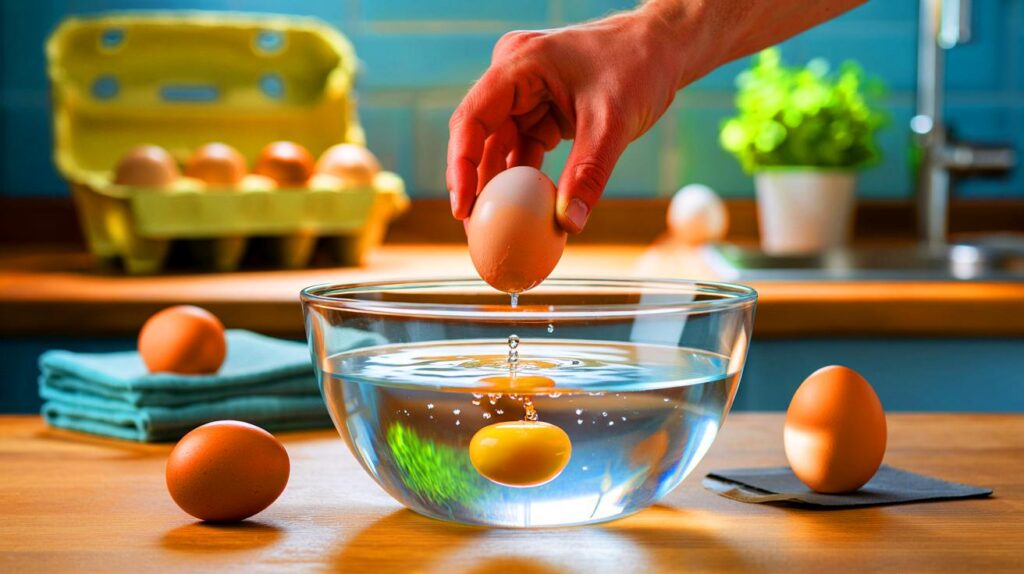 Are your eggs quietly turning risky at home: the 20p water test you can do in 10 seconds today