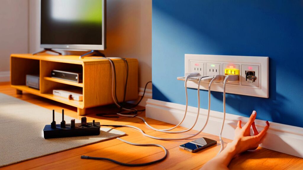 Are your old plugs costing you money: the surface-mounted sockets saving £120 and 6 cables