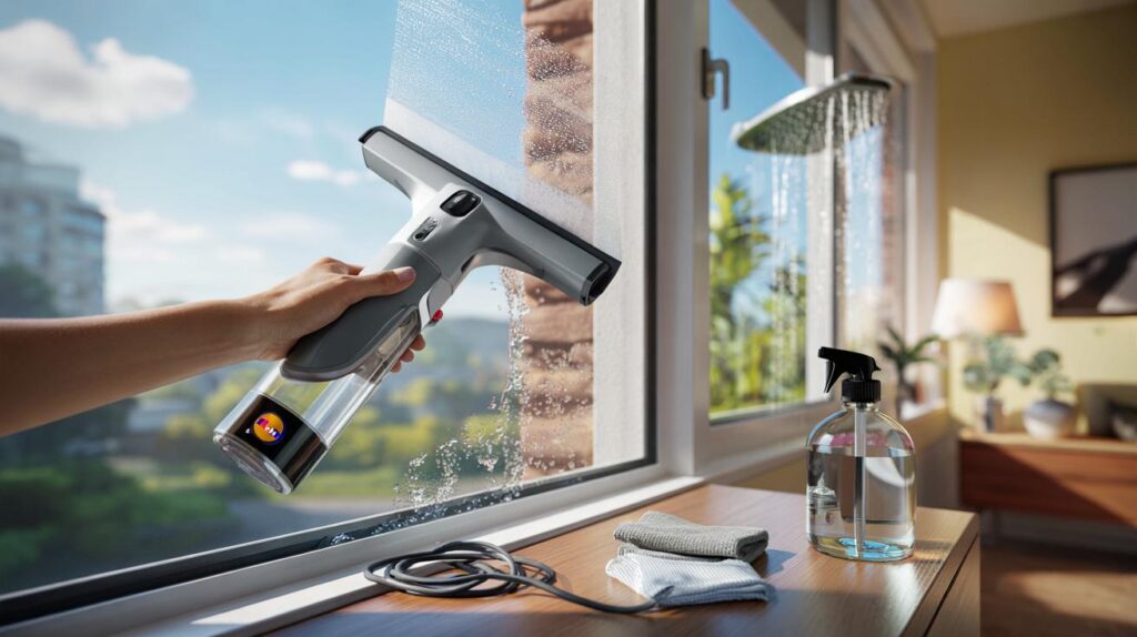 At €21.99, Lidl’s SilverCrest window vacuum claims one-pass shine: do 100% of buyers back it?