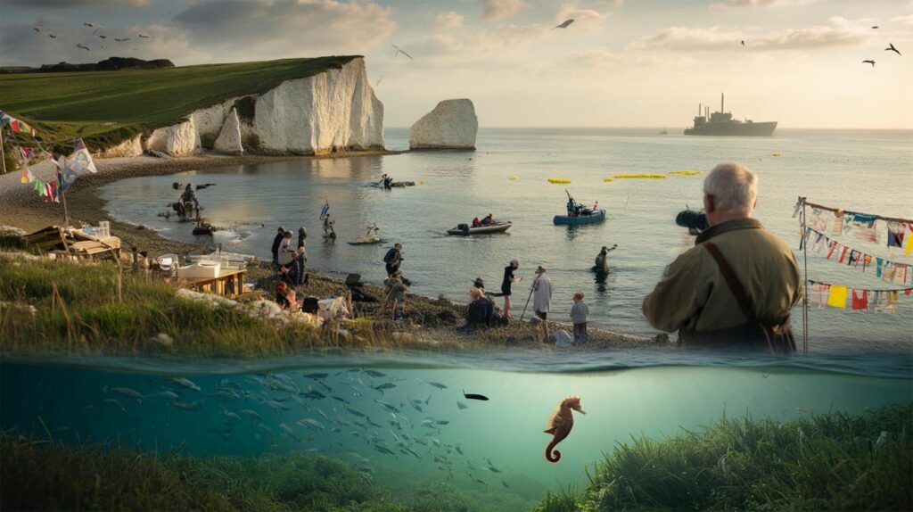 Attenborough’s last Studland scenes to stir Swanage: join 3 events, 61 nations and 30% seas?