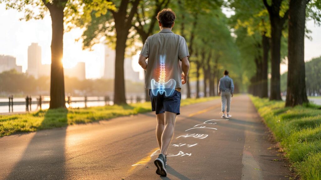 Back agony or relief: will 100 minutes of daily walking cut your risk by 23% and save your spine?