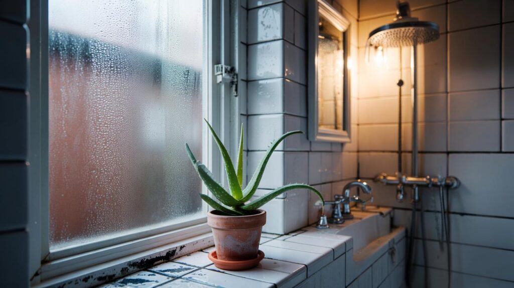 Bathroom mould costing families £280 a year: can a £13.99 aloe vera on your sill save your skin?