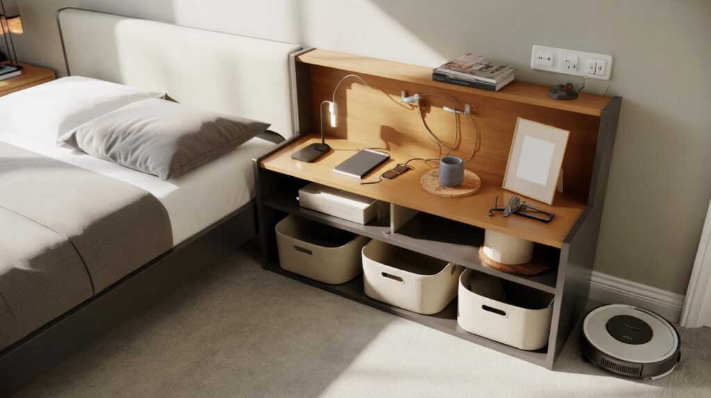 Bin your bedside tables: could a B&Q headboard-shelf bed free up 0.4 m² and cut your clutter by 50%?