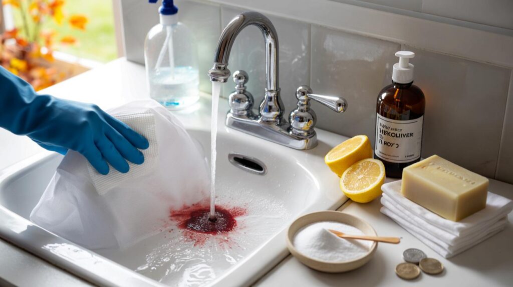 Blood on your sheets again? 5 household fixes under £2 prove you can save 80% of stained clothes