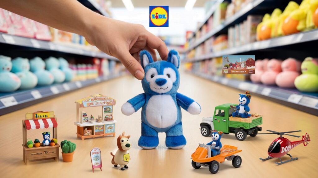 Bluey toys land in Lidl on 30 October: can you nab the £5.99 plush and 7 under-£10 sets each?