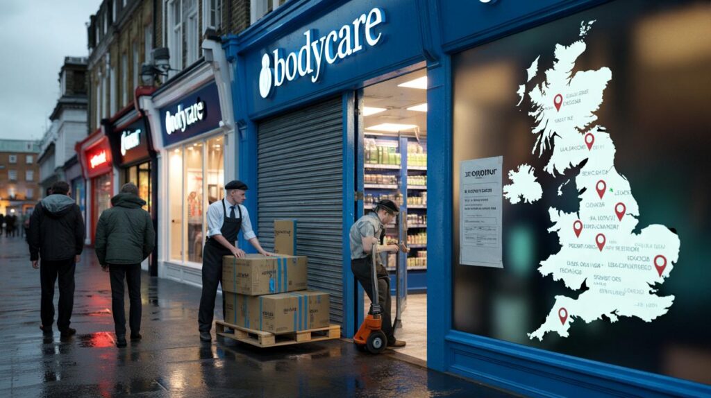 Bodycare crisis on your high street: 32 stores to shut, 450 jobs at risk — is your town next?