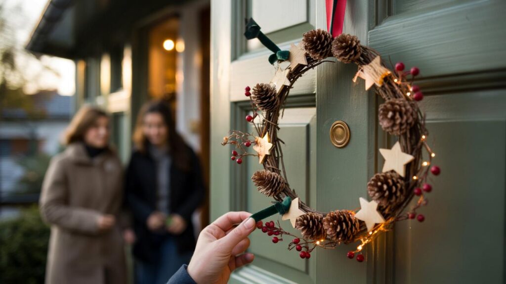 Bought for €3.99 at Action: could a 12‑minute wreath with 7 pine cones really wow your guests?
