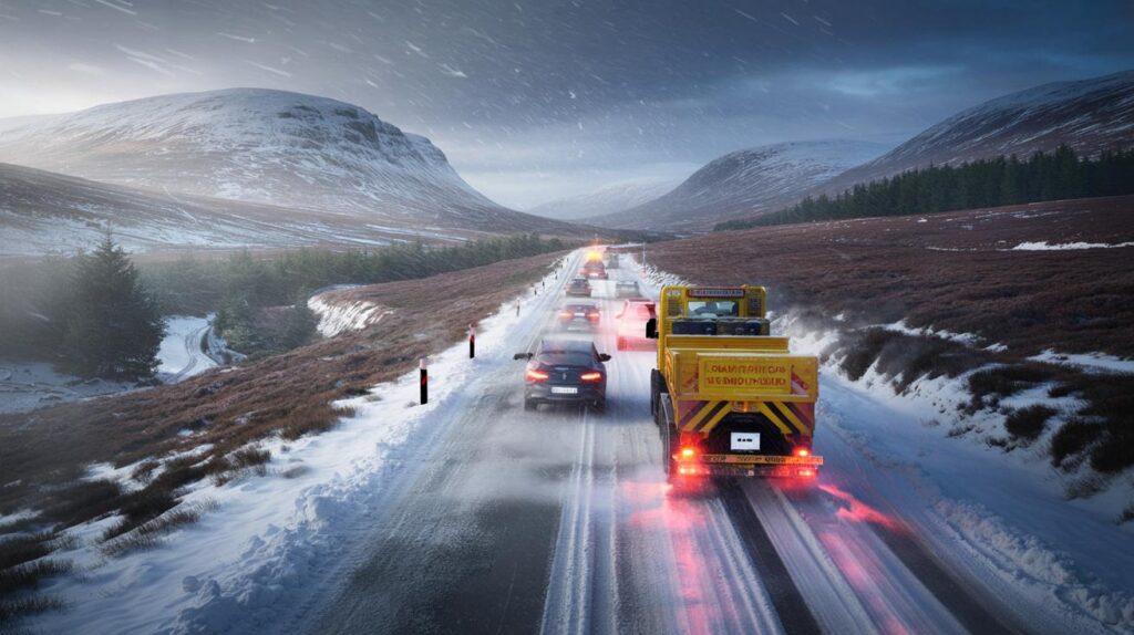 Brace for 5cm-an-hour snow: could your route through four Scottish counties grind to a halt?