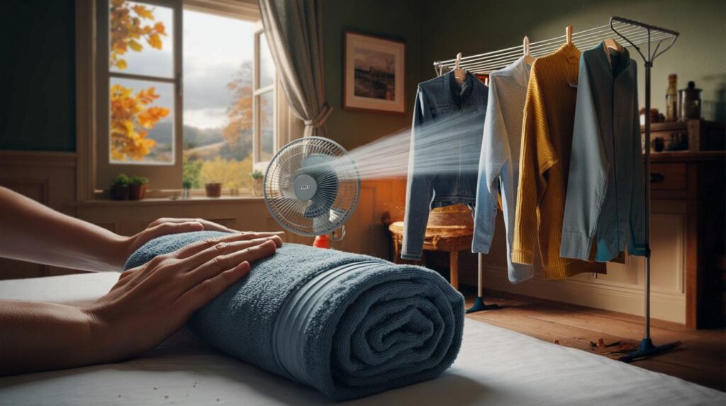 Britons, speed up indoor drying this autumn with 1 towel: five steps, zero heating, fewer damp days