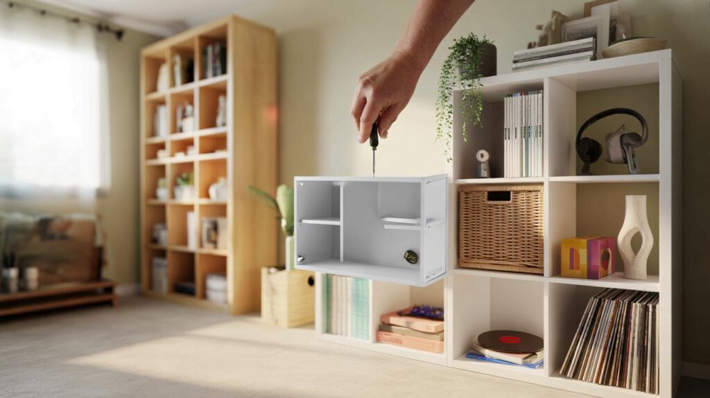 Brits are ditching Billy: pay just £19 for 4 shelves that fit Kallax and reclaim 0.2 m² of space
