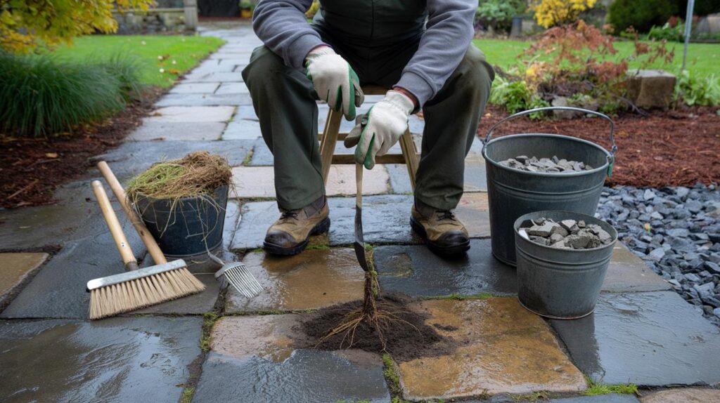 Brits beat back pain with £25 autumn trick: are your paths clean in 15 minutes with zero chemicals?