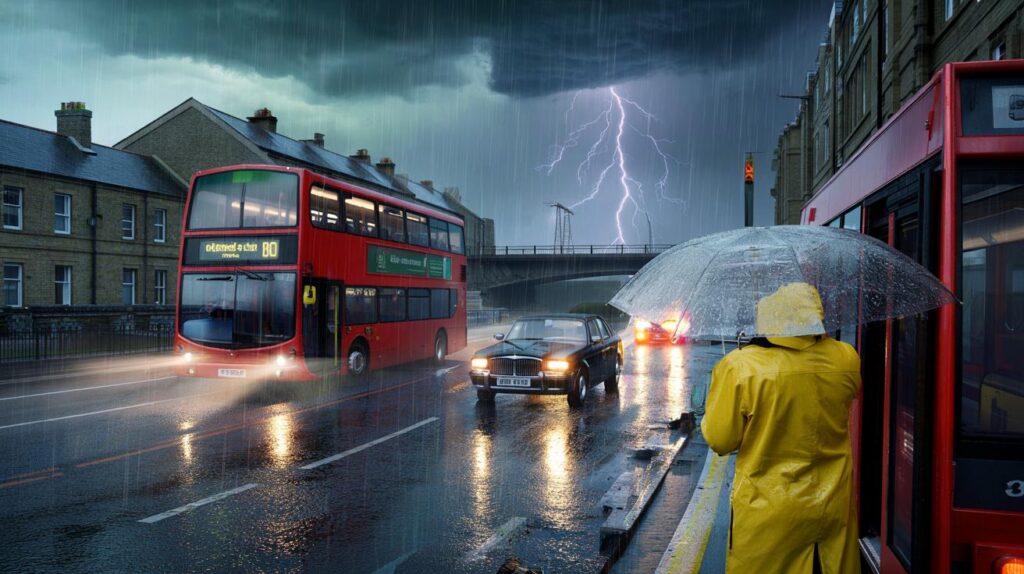 Brits face 30–40mm downpours, hail and power cut risk: will your commute survive 8am–midday storms?