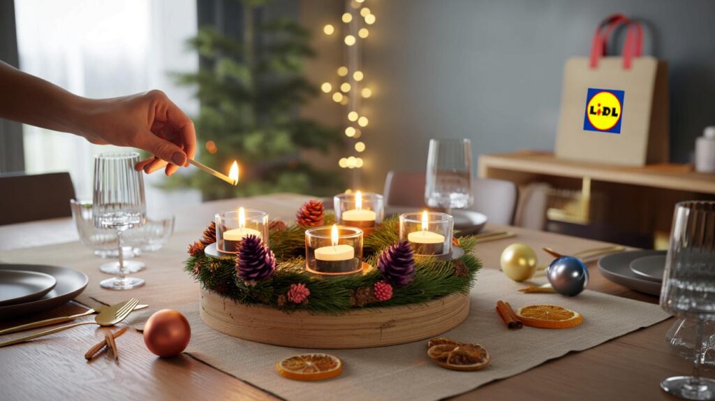 Brits rush for Lidl’s wooden advent wreath at €5.99 until 2 November 2025: will your table shine?