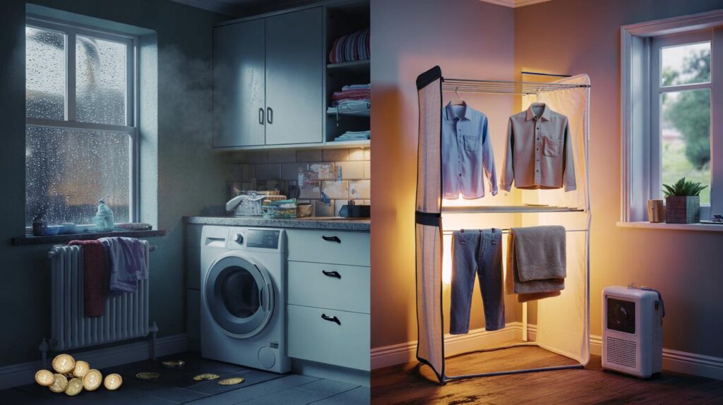 Brits, still paying £1 a cycle to dry clothes when Lakeland’s 9p-per-hour airer slashes bills?