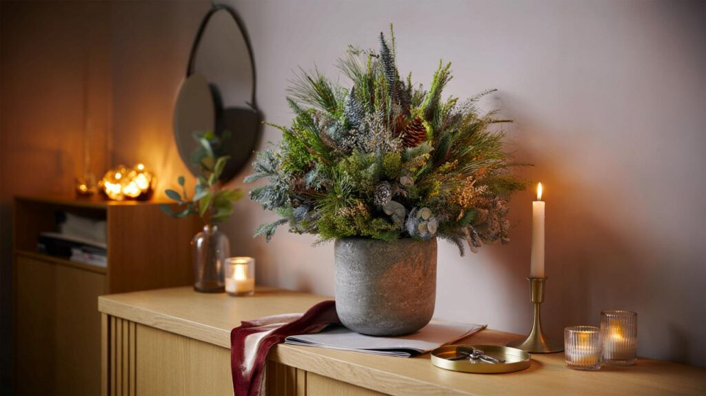 Brits swap bouquets for M&S’s £30 concrete pot: will this 47cm faux arrangement cosy your home?