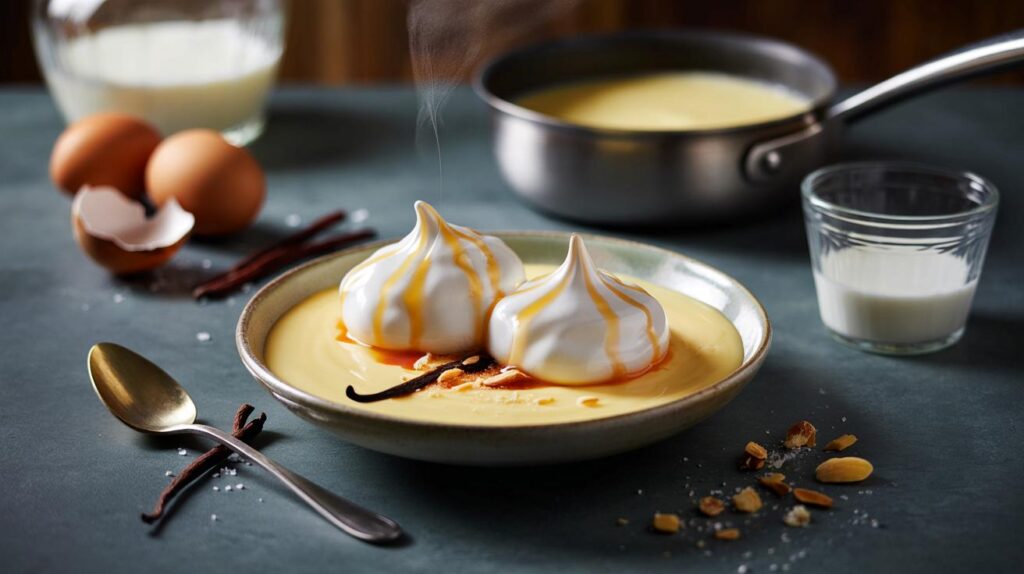 Brits swap pricey puds for 12‑minute floating island: can you nail the 6‑ingredient vanilla fix?