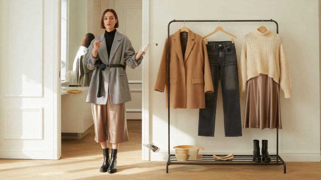 Capsule wardrobe secrets: How to create 10 stylish autumn looks from just seven key pieces