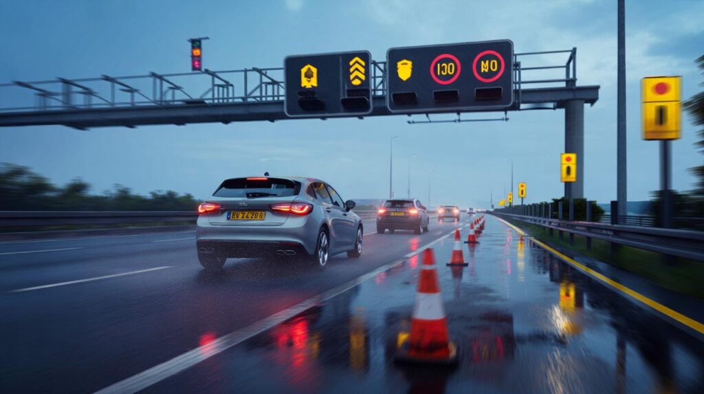 Caught doing 71mph on M4 – driver slapped with fine and driving ban