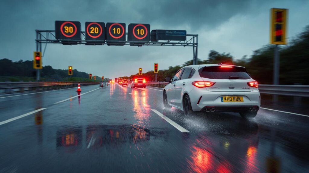 Caught doing 71mph on M4 – driver slapped with fine and driving ban