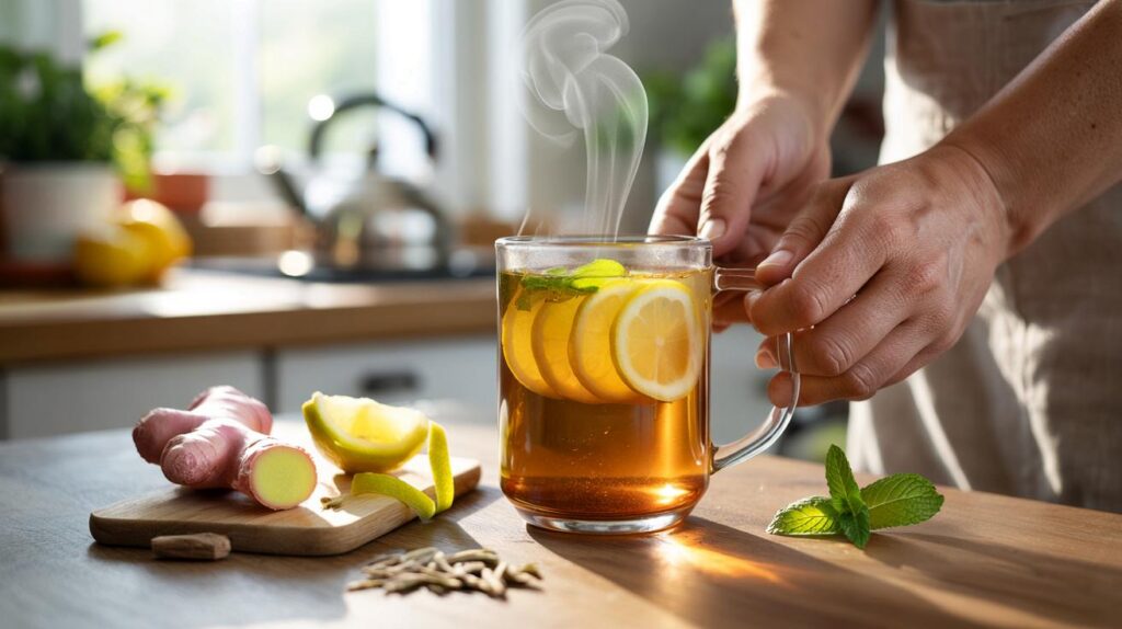 Cette eau infusée qui réveille votre digestion en douceur