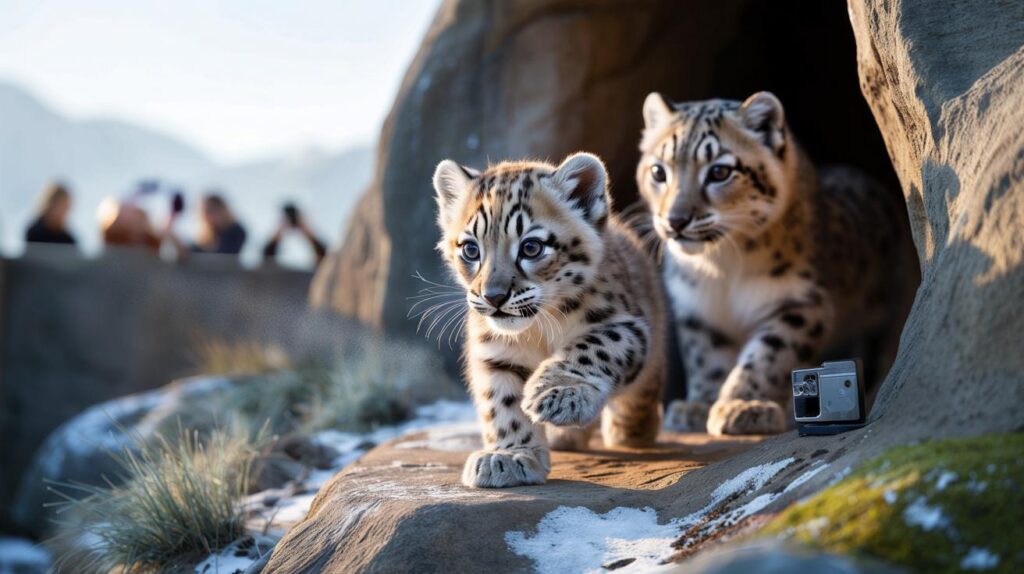 Chester Zoo’s tiny snow leopard stuns readers: 4,000 left, were you among thousands who named Bheri?