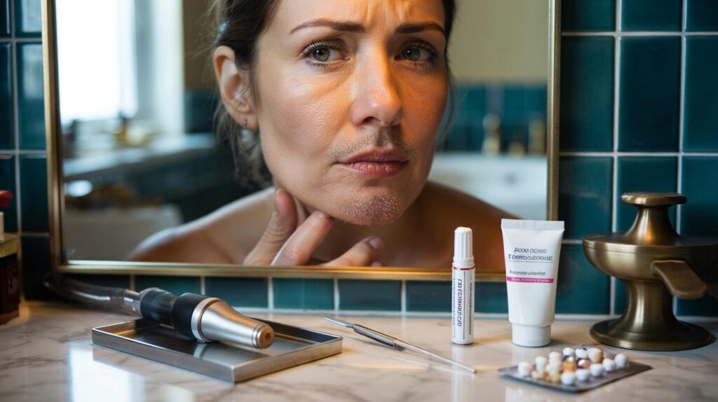 Chin hair coming back fast? 7 warning signs, 3 proven fixes and the hormone changes hitting women 35+