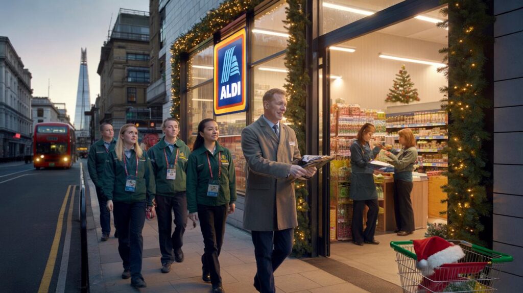 Christmas pay shock at Aldi: £14 an hour, 4,500 jobs and paid breaks — will your shop match it?