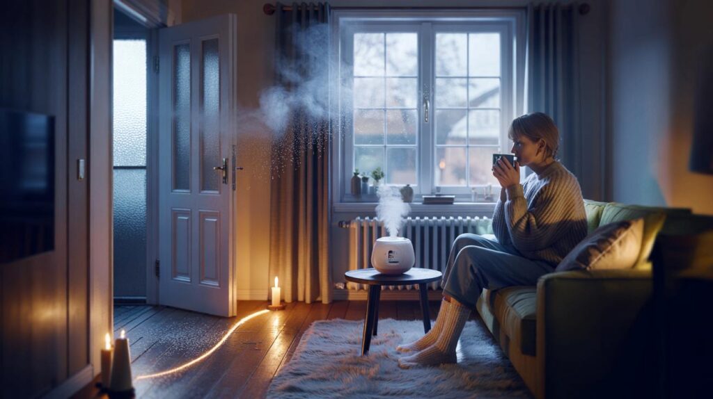 Cold at 20°C in your living room: are draughts, 40–60% humidity and 17°C radiant walls fooling you?