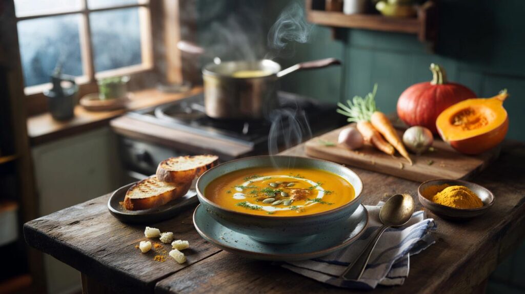 Cold nights ahead: 9-minute golden pumpkin soup millions swear by to warm you better than a fire