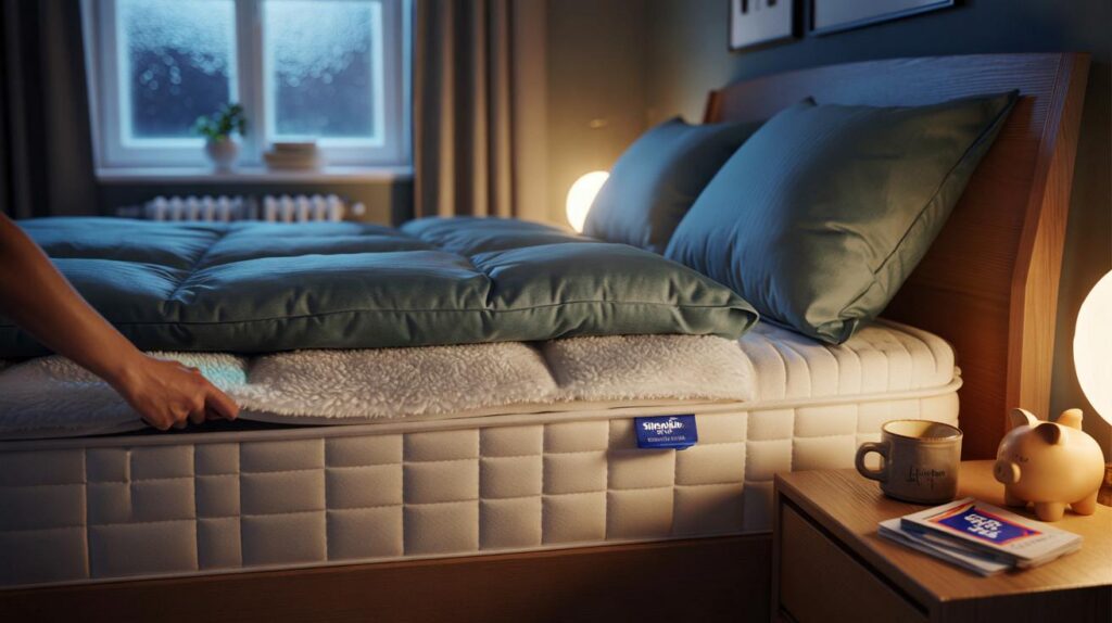 Cold nights ahead: could Aldi’s £9.99 Silentnight fleece mattress cover keep you warm and cut bills?