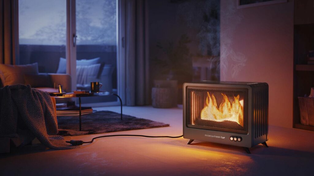 Cold nights, small bills: could this €189 flame-effect fan heater warm your lounge by 2000 w?