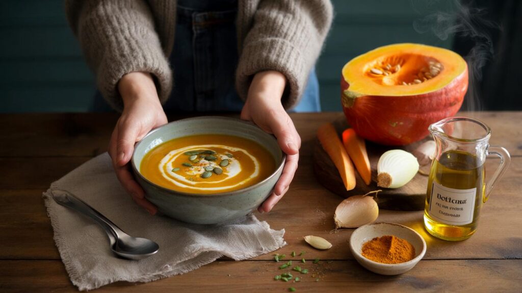 Cold nights, tight bills: 6 items, 30 minutes, £1.20 a bowl — will this golden squash soup hug you?