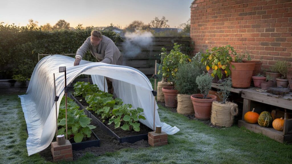 Cold snap hits early: can you save your garden in 15 minutes with £8 fleece and three tricks?