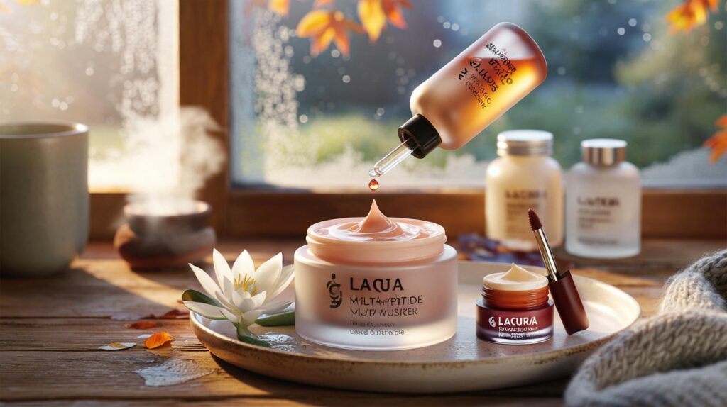 Cold snap skin scare for you: can £7 Aldi Lacura with 7 peptides beat £60 creams this autumn?