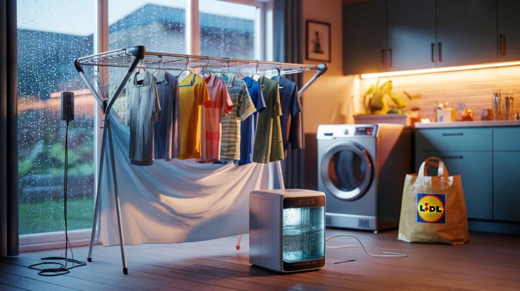 Cold washday panic? Lidl’s £39.99 heated airer dries 16kg for 8p an hour: will you ditch the dryer?
