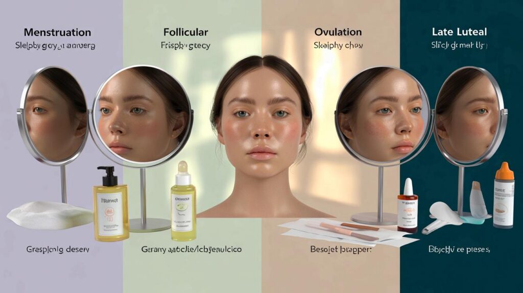 Comment votre peau change selon votre cycle (et comment l’accompagner)